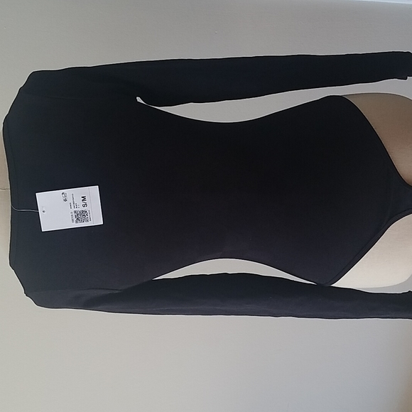 New Black Knit/Bodysuit  S/M - Picture 5 of 7
